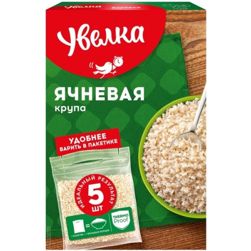 КРУПА УВЕЛКА ЯЧНЕВАЯ 5пак/80г, шт