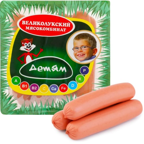 Сосиски Детские (Орехово МК), кг