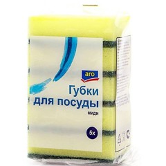 Wikky Губки д/мытья посуды СУПЕР (5шт) викки, шт