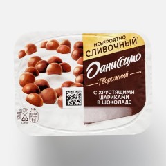 Даниссимо Прод.тв.Шок.трюф.с печ.сахар.брауни-мол.шок. 5,7%138г, шт