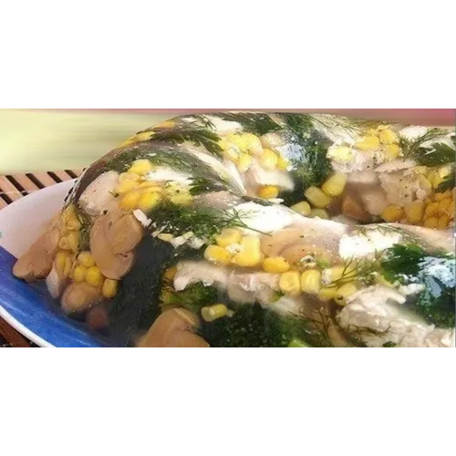 Заливное Ассорти с маслятами (СмолМясо), кг
