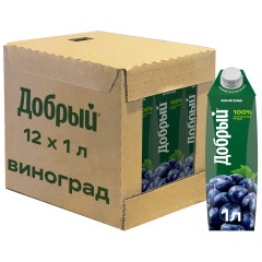 ДОБРЫЙ 1л. Нектар Апельсин/Мандарин , шт