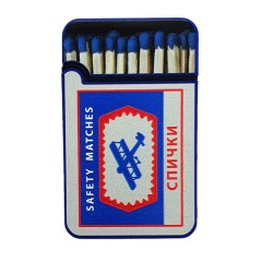 Зажигалка ZENGAZ ZL-8 GRAND JET MATCHES (Спички советские) (97807), ШТ