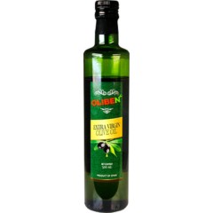 Масло оливковое 0.5л пэт Extra virgin OLIBEN