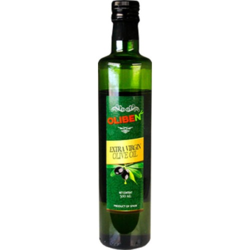 Масло оливковое 0.5л пэт Extra virgin OLIBEN