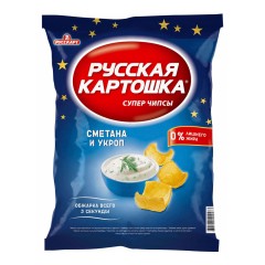 Русская Картошка сметана укроп 50гр