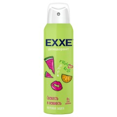 EXXE Дез/т спрей жен 150мл Пудра и Нежность Powder Touch эксе
