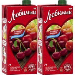 Любимый Напиток Яблоко Вишня Черешня 0.3л ПЭТ