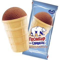 Стакан 80г ПЛОМБИР НА СЛИВКАХ ГОСТ 15% п/п