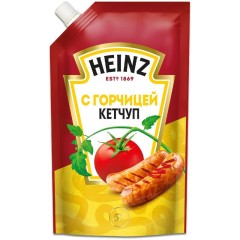 Кетчуп Хайнц с Горчицей 320г д/п