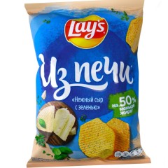 Лейз Из Печи НежнСыр Зелень 81г