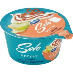 Йогурт Oh! Dessert с яблоком и вк.карамели мдж 4,2% * 130 гр  стакан Экомилк