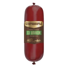 Орская со шпиком колбаса вар. кат. Г, 1кг (Орск)