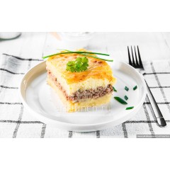 Картофельная запеканка с фаршем 1кг