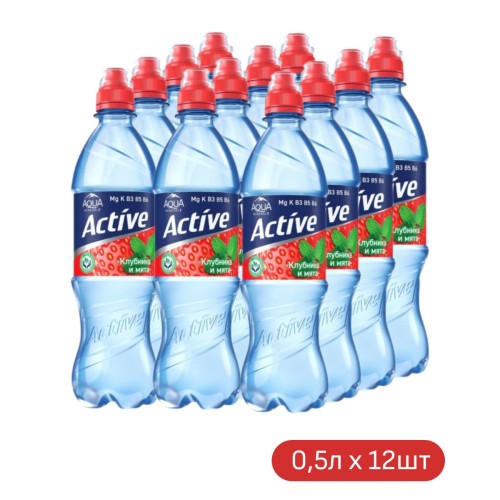 Аква Минер Акт Клуб Мят 0.5л ПЭТ