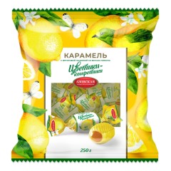 Карамель лимон Цветики-конфетики 250гр Азов