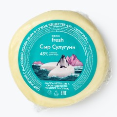 Сыр Фестиваль сыров Сулугуни 45% круг пакет