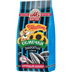 Семечки Гранд Семачос Полосатые 100гр с солью