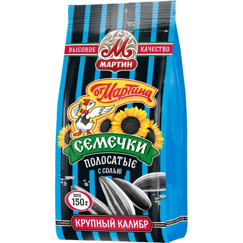 Семечки Гранд Семачос Полосатые 100гр с солью