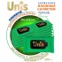 UNIS Вл.Салфетки Юнис-15шт Perfume Green антибактериальные