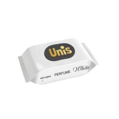 UNIS Вл.Салфетки Юнис-15шт Perfume White антибактериальные