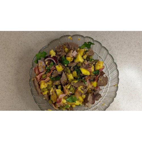 Салат Картофельный с Мясом кг