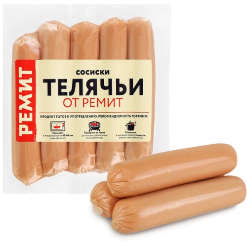 Сосиски Телячьи п/а (ЛМК)