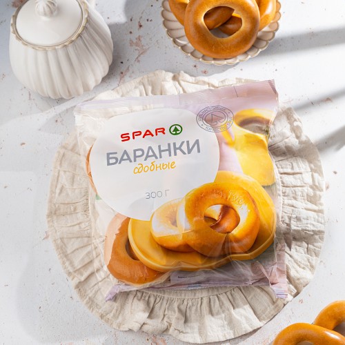 Баранки Посольские сдобные 300г Посольство вкусной еды