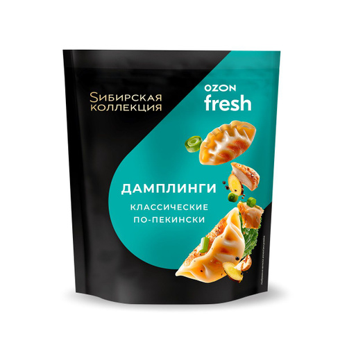 ДАМПЛИНГИ МЯСНЫЕ с овощами ВОК 270гр  Щелковский