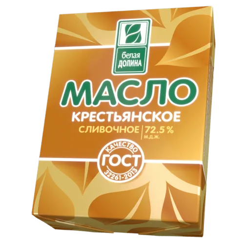 Масло Крестьянское Белая Долина 180 гр