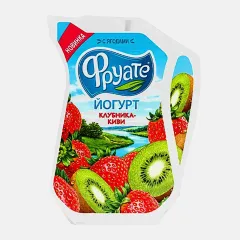 Йогурт с клубникой и киви Фруате 850 1%