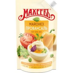 Майонез Провансаль 50,5% жирн. д/п 380гр/МахеевЪ, шт