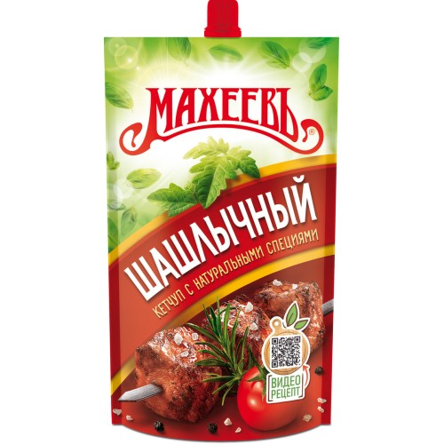 Кетчуп п/к ШАШЛЫЧНЫЙ д/п 300гр/МахеевЪ, шт
