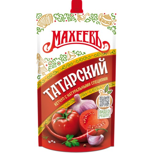 Кетчуп п/к ТАТАРСКИЙ д/п 300гр /МахеевЪ, шт