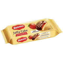 Печенье  сдобное Яшкино клубника 137г