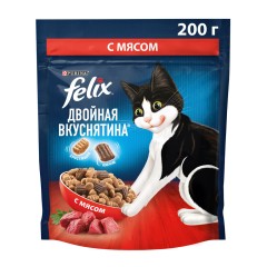 FELIX Двойная Вкуснятина Говядина 200г, шт