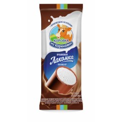 Лакомка Кубанская  пломбир в шок-слив глазури мдж 15% 90 гр.  Кореновский