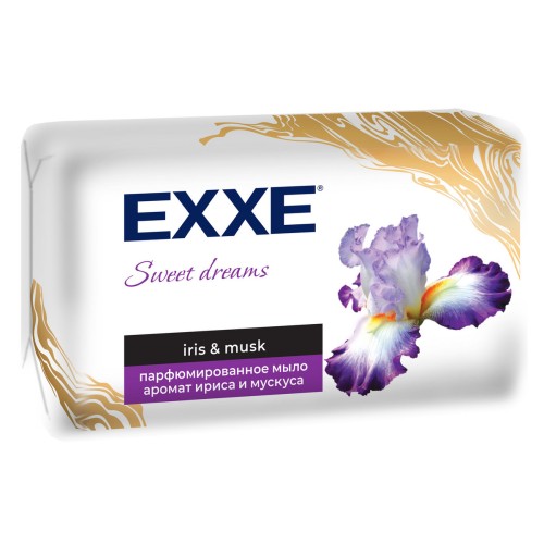 EXXE мыло 140г Ирис и Мускус парфюмированное С0007677  эксе, шт