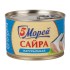 САЙРА НАТУРАЛЬНАЯ ТИХООКЕАНСКАЯ 5 МОРЕЙ 250г №6 КЛЮЧ, шт