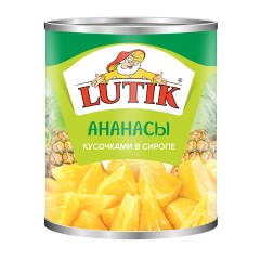 АНАНАСЫ LUTIK КУСОЧКИ 580мл, шт