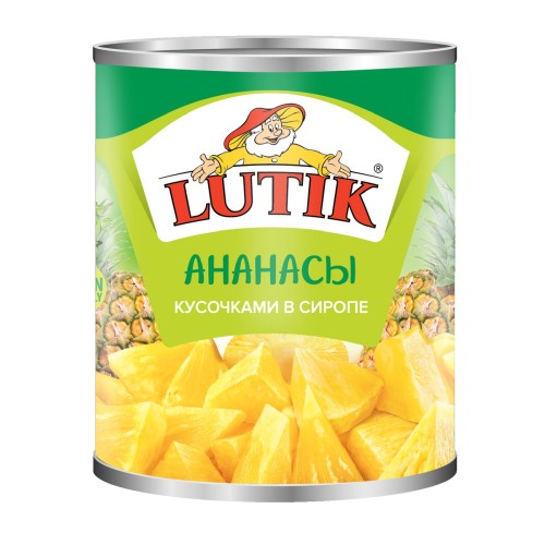 АНАНАСЫ LUTIK КУСОЧКИ 580мл, шт