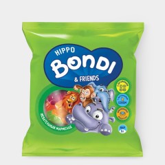 Жевательный Мармелад HIPPO BONDI & FRIENDS с витам. 30г, шт