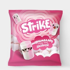 Маршмеллоу Strike Duo 90г strawberry vanilla, шт