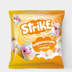 Маршмеллоу Strike Trio bananastraw vanilla 90г, шт