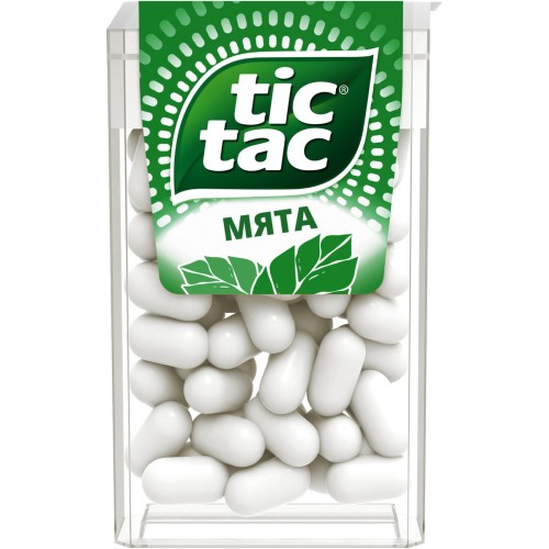 ДРАЖЕ ТИК ТАК МЯТА 16г, шт
