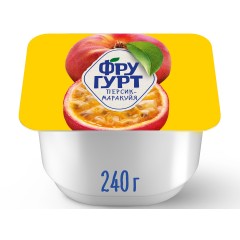 Фругурт Йогурт 240г Персик Маракуйя 2%