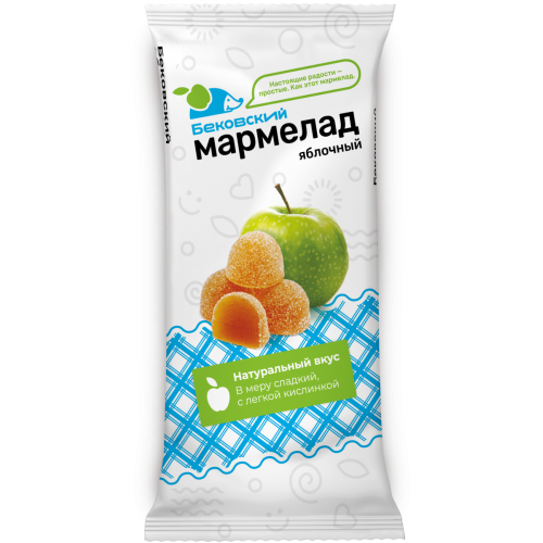 Мармелад Яблочный(коррекс) 260гр /Бековский ПК, шт