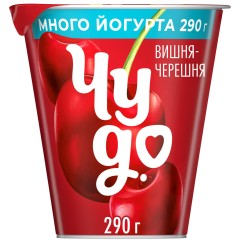 Йогурт вяз.Чудо вишня-черешня 2% 290г мст , шт