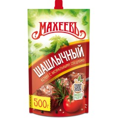 Кетчуп п/к ШАШЛЫЧНЫЙ д/п 500гр/МахеевЪ