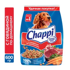 Чаппи с говядиной по-домашнему 600г
